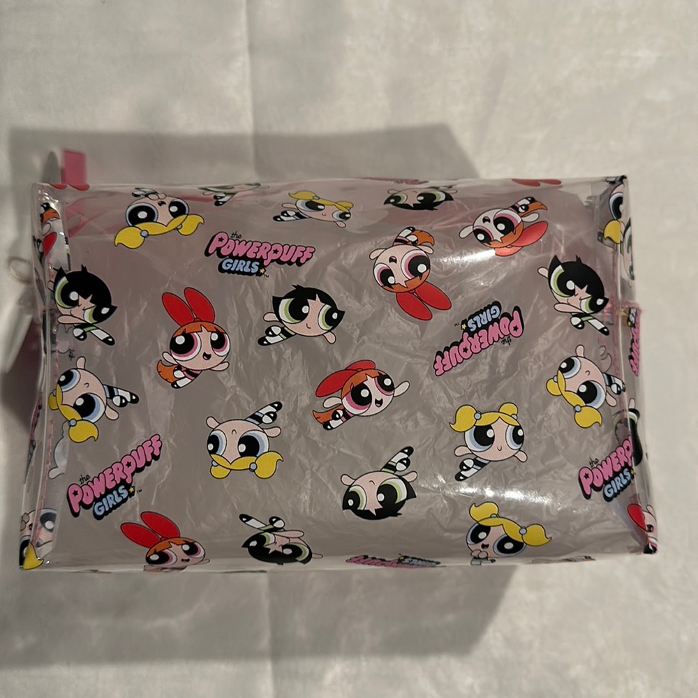Plastic make up bag